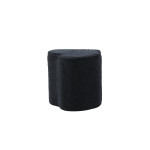 Paris Prix Pouf Design Enfant "Heart" 32cm Noir