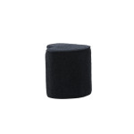 Paris Prix Pouf Design Enfant "Heart" 32cm Noir