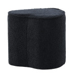 paris prix Pouf Design Enfant "Heart" 32cm Noir