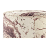 Paris Prix Pouf Design Marbré "Gipsy" 46cm Bronze
