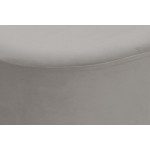 Paris Prix Pouf Design "Nano" 55cm Gris