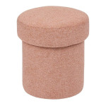 paris prix Pouf Design "Tika" 40cm Terracotta