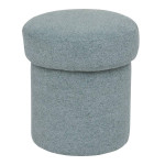 paris prix Pouf Design "Tika" 40cm Vert Céladon