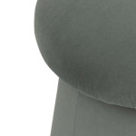 Paris Prix Pouf En Velours "Noa" 40cm Vert Céladon
