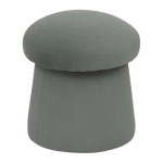 paris prix Pouf en Velours "Noa" 40cm Vert Céladon