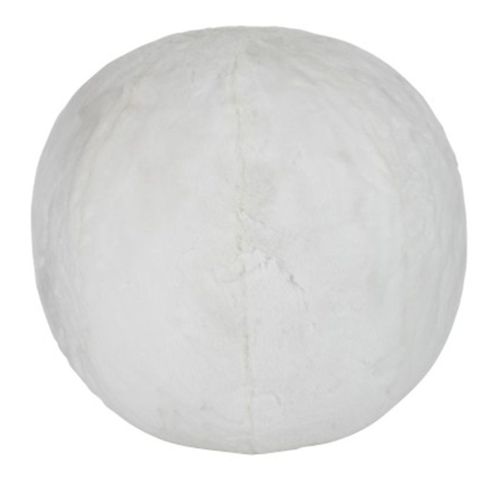 Paris Prix Pouf Gonflable Design "Cutie" 50cm Blanc