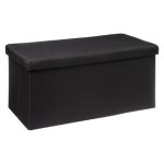 paris prix Pouf & Rangement "Classy" 76cm Noir