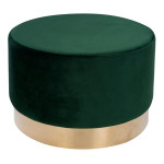 paris prix Pouf Rond Déco "Nano" 55cm Vert
