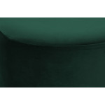 Paris Prix Pouf Rond Design "Nano" 42cm Vert