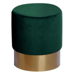 paris prix Pouf Rond Design "Nano" 42cm Vert