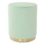 paris prix Pouf Rond Design "Nona" 44cm Menthe