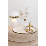Paris Prix Pouf Rond Design "Teddy" 65cm Beige