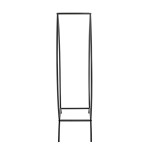 Paris Prix Range-Bûches Métal "Flamme" 80cm Noir