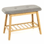 paris prix Range-Chaussures & Banc "Emma" 60cm Gris