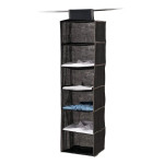 paris prix Range-Chemises 6 Cases "Order" 120cm Noir