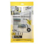 Paris Prix Sac De Rangement "Air Flat" 60cm Blanc