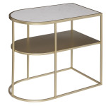 paris prix Table à Café Design "Paige" 52cm Or
