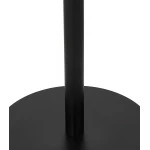 Paris Prix Table à Manger Bistrot "Madge" 60cm Noir