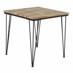 paris prix Table à Manger Design "Bali" 80cm Naturel