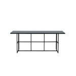 Paris Prix Table à Manger Design "Leif" 200cm Noir