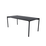 Paris Prix Table à Manger Design "Pelle" 190cm Noir