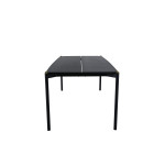 Paris Prix Table à Manger Design "Pelle" 190cm Noir