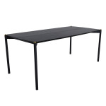 paris prix Table à Manger Design "Pelle" 190cm Noir