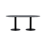 Paris Prix Table à Manger Design "Pillan" 180cm Noir