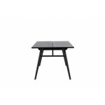 Paris Prix Table à Manger Design "Sleek" 195cm Noir