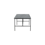 Paris Prix Table à Manger Design "Uno" 200cm Noir