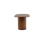 Paris Prix Table à Manger Ovale "Bianca" 200cm Noyer