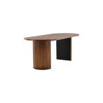 Paris Prix Table à Manger Ovale "Bianca" 200cm Noyer