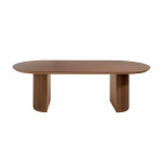 Paris Prix Table à Manger Ovale "Karla" 240cm Marron