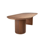Paris Prix Table à Manger Ovale "Karla" 240cm Marron
