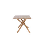 Paris Prix Table à Manger "Piazza" 180cm Marron