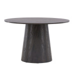 paris prix Table à Manger Ronde "Lanzo" 120cm Marron