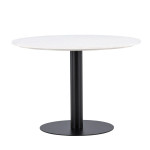 paris prix Table à Manger Ronde "Razzia" 106cm Blanc