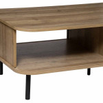 Paris Prix Table Basse 2 Portes "Colva" 120cm Beige