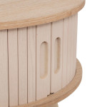 Paris Prix Table Basse 2 Portes "Nysos" 60cm Beige