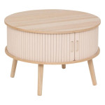 paris prix Table Basse 2 Portes "Nysos" 60cm Beige