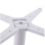 Paris Prix Table Basse "Columbus" 90cm Blanc