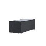 Paris Prix Table Basse De Jardin "London" 120cm Noir