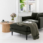 Paris Prix Table Basse Design "Colva" 70cm Beige