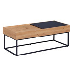 paris prix Table Basse Design "Flora" 110cm Chêne