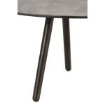 Paris Prix Table Basse Design "Goutte" 90cm Noir