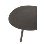 Paris Prix Table Basse Design "Goutte" 90cm Noir