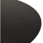 Paris Prix Table Basse Design "Ilma" 90cm Noir