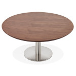 Paris Prix Table Basse Design "Ilma" 90cm Noyer