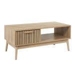 paris prix Table Basse Design "Klaus" 100cm Marron