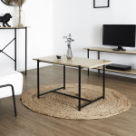 Paris Prix Table Basse Design "Loka" 80cm Naturel